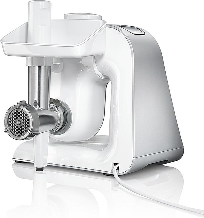 Produktbild Bosch Hausgeräte Fleischwolf-Aufsatz, Stopfer, Edelstahl Loch-Scheibe 4,5 mm, MUZ5FW1