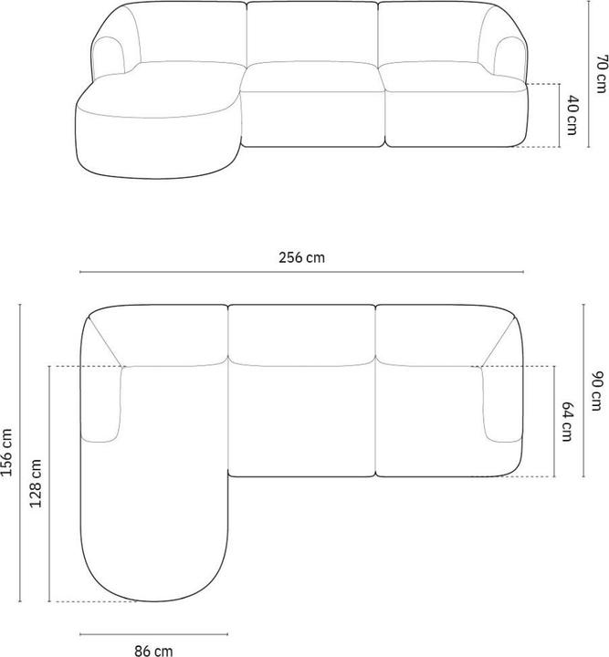 Produktbild Cosmopolitan Design Campi (Ecksofa)