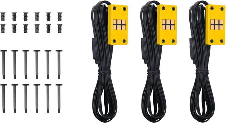 Immagine prodotto Thermaltake TT CT120 EX Reverse ARGB PC Cooling Fan 3 Pack Bumblebee (120 mm, 3 x)