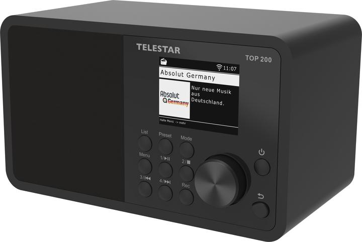 Image du produit Telestar Top 200 (Webradio, DAB+ DAB, FM, WiFi, Bluetooth)
