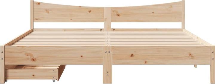 Immagine prodotto vidaXL Letto con cassetti in pino (180 x 200 cm)