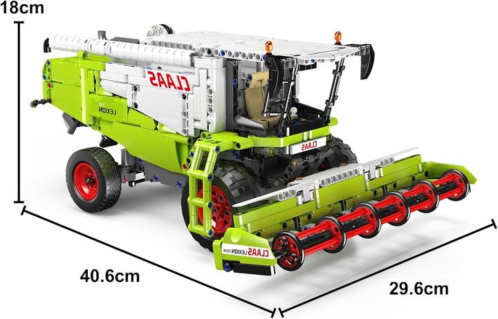 Image du produit Mould King Claas Lexion 760 Abatteuse
