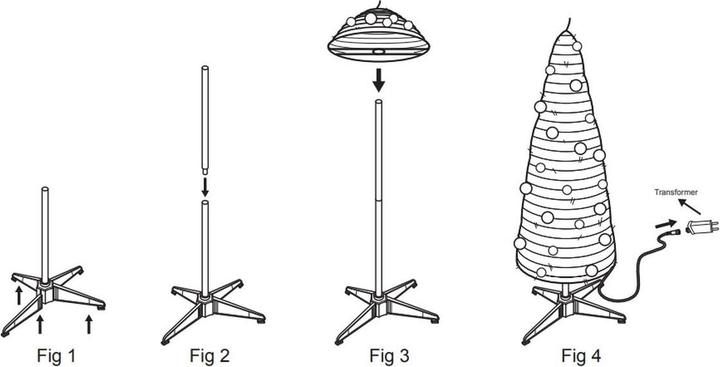 Image du produit Esprit Weihnachtsbaum grün PVC Verschneit (180 cm)
