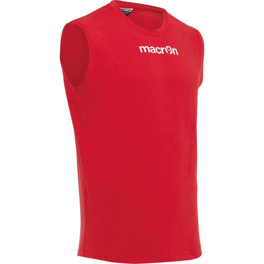 Macron, Herren, Sportshirt, tanktop mp 151 (XL), Rot, XL