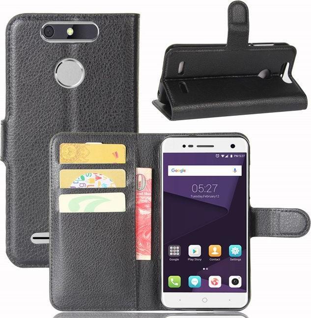 Produktbild MU Classic Litchi Lederhülle (ZTE Blade V8 Lite)