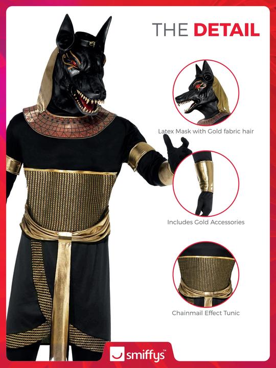 Produktbild Smiffys Kronprinz Anubis (L)