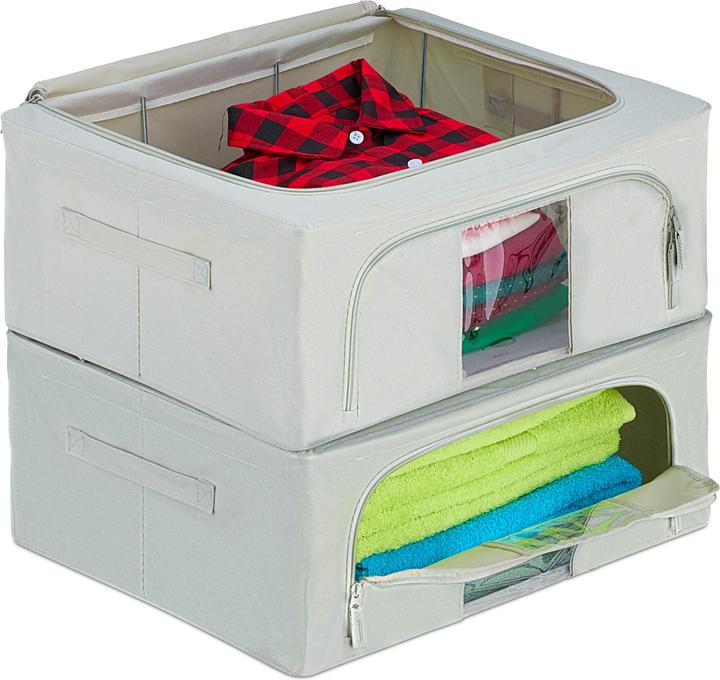 Actual product image Relaxdays Storage bag set (22 l)