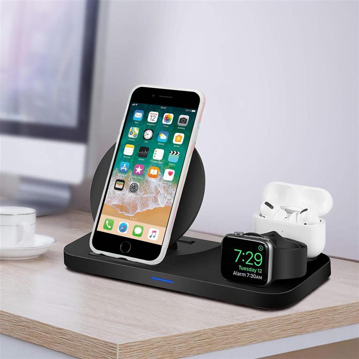 Thumbnail - Cadorabo IMD TPU Bunter Marmor Cover (Apple iPhone 7 Plus), Smartphone Hülle, Rosa