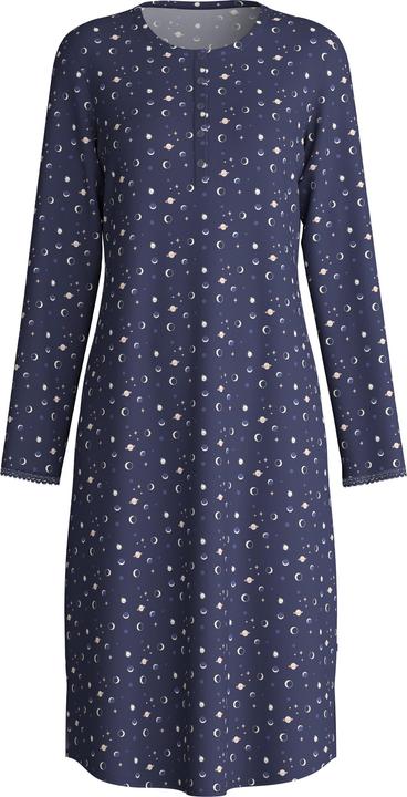 Image du produit Calida Midnight Dreams Langarm-Nachthemd, Länge 110 cm (XS)
