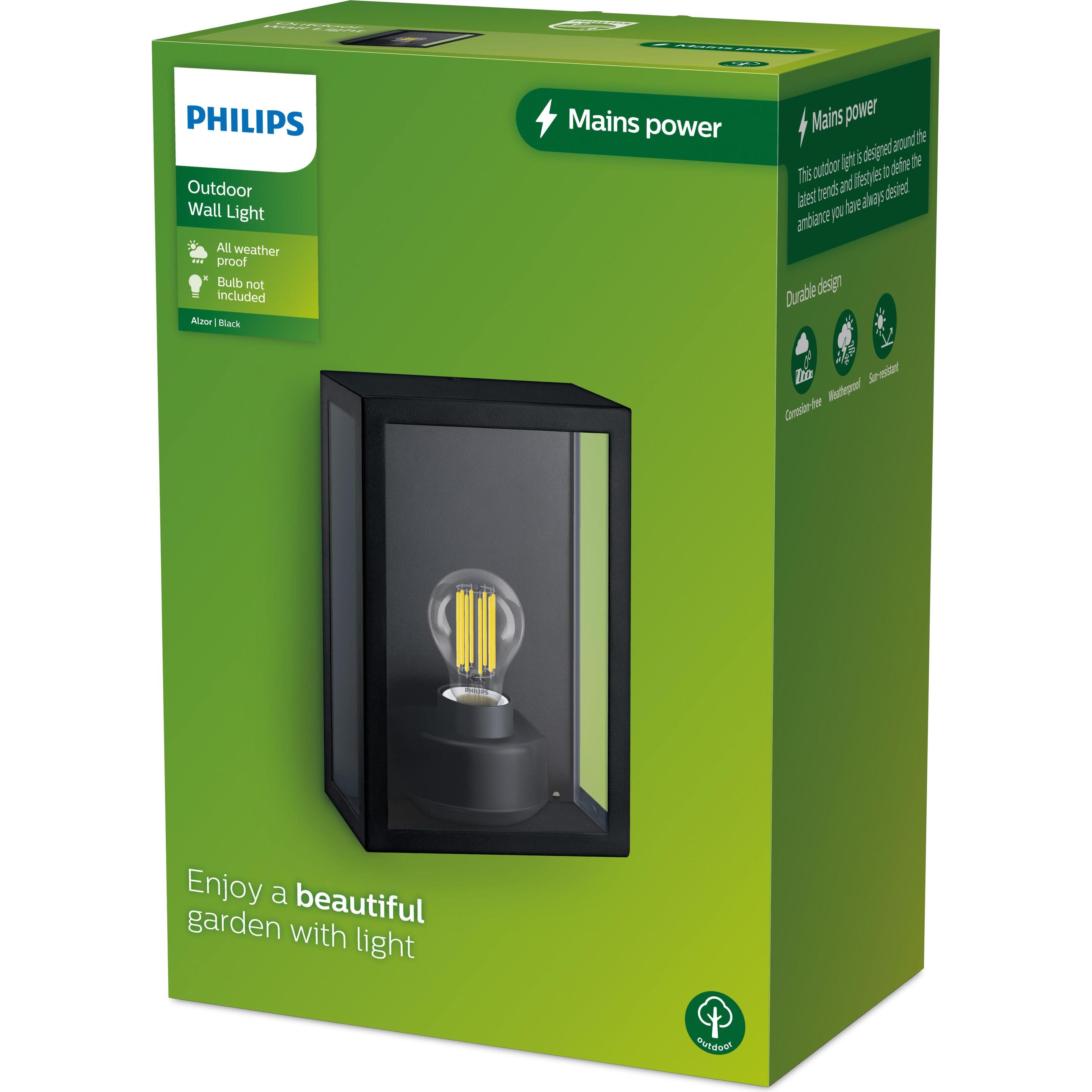 Thumbnail - Philips, Gartenbeleuchtung, Alzor (E27, IP44)