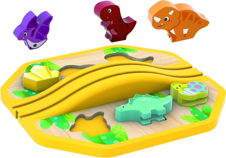 Actual product image Hape Dinosaur Train Bucket Set