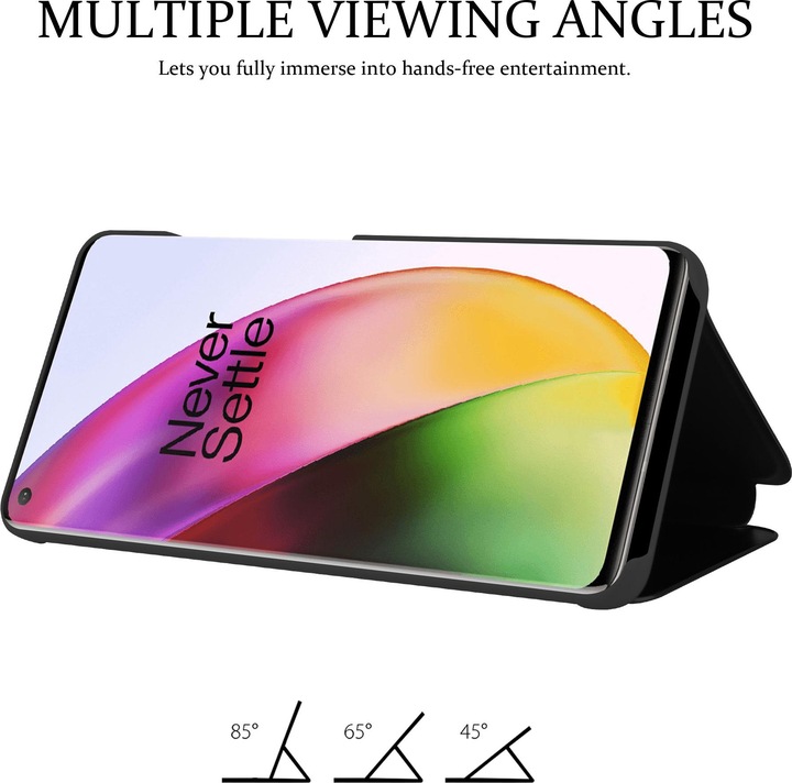 Immagine prodotto Cadorabo Copertina per specchietto retrovisore Smart View a libro (Oneplus 8)