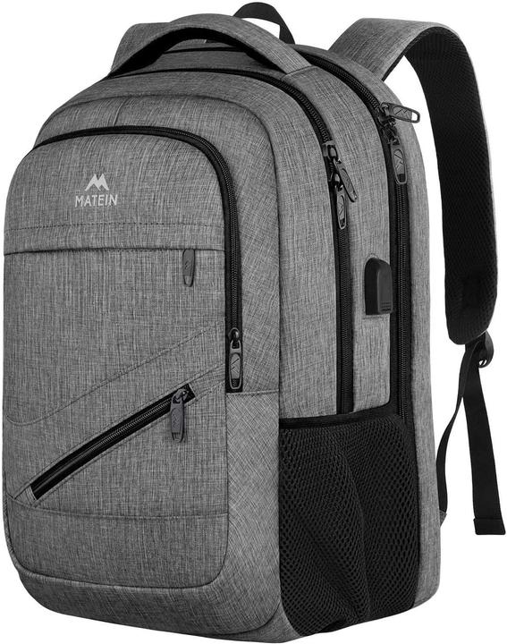 Matein Laptop-Rucksack mit USB & Anti-Diebstahl-Funktion