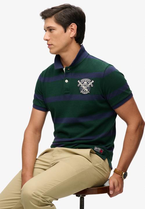Produktbild Superdry Crest Stripe Poloshirt (M)