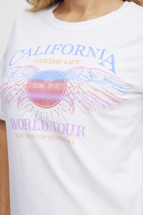 Actual product image Pulz Jeans PZBRIELLE World Tour Tshirt 50208498 (M)