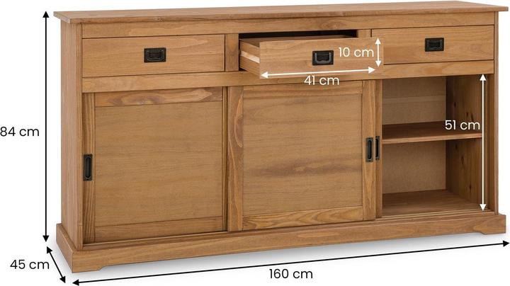Image du produit IDIMEX Savona (160 x 45 x 84 cm)