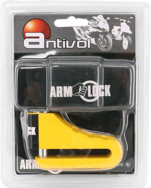 Actual product image Armlock Disc-lock antitheft with bag