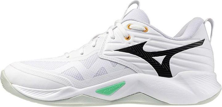 Black, frozen emerald, White