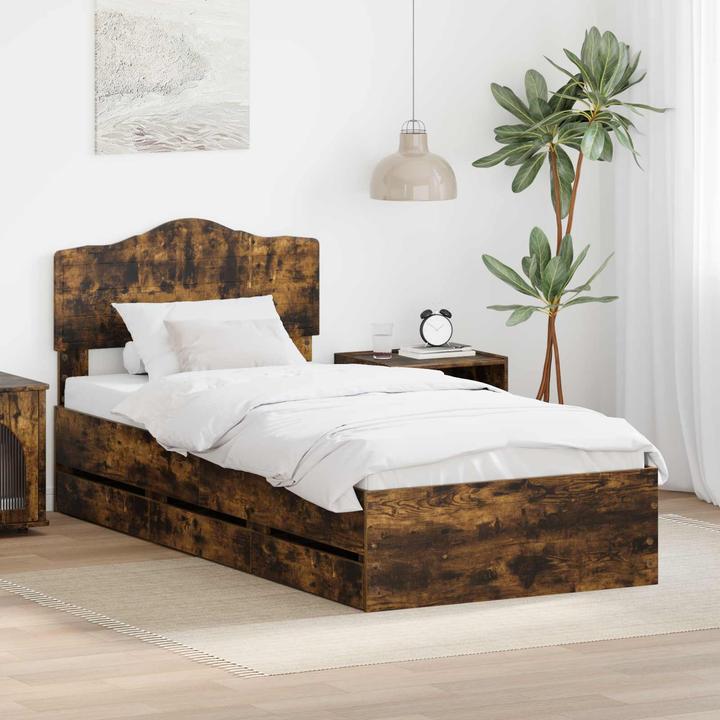 Produktbild vidaXL Modernes Bett (100 x 200 cm)
