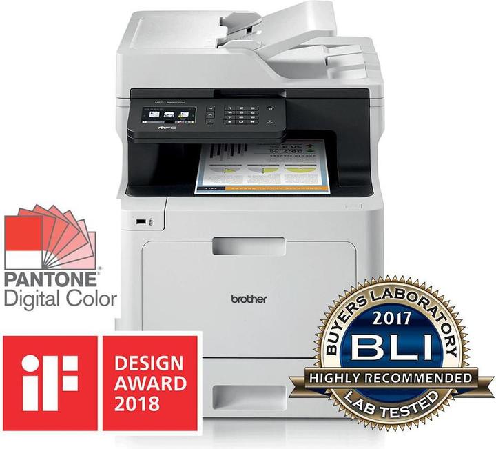 Image du produit Brother Imprimante multifonction MFC-L8690CDW - imprimante - laser/impression LED (Laser, Couleur)