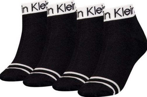 Actual product image Calvin Klein Quarter Logo World Zoey 4p (pack of 4, One size)
