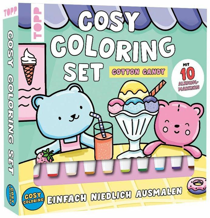 Jayne:Cosy Coloring Cotton Candy Ausm