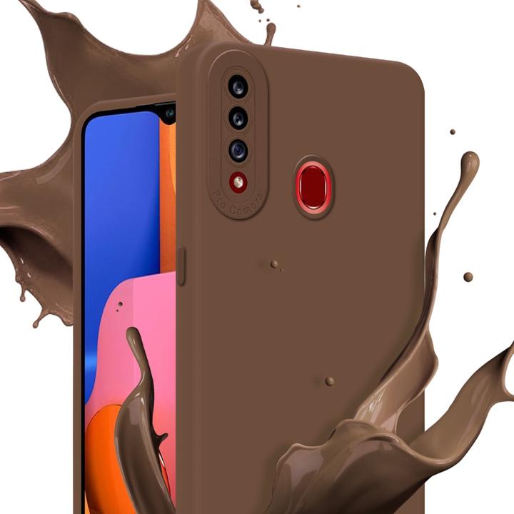 Actual product image Cadorabo Case for Samsung Galaxy A20s in TPU Fluid LM162 Style (Samsung Galaxy A20s)