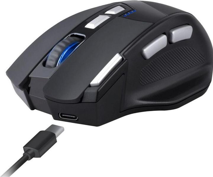 Produktbild Defender Mysz gamingowa bezprzewodowa Knight GM-885 3200DPI 8P Czarna (Kabellos)