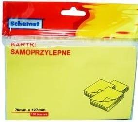 Actual product image Post-it Self-adhesive sticky notes 76x127mm 100 pcs (76 x 127 mm)