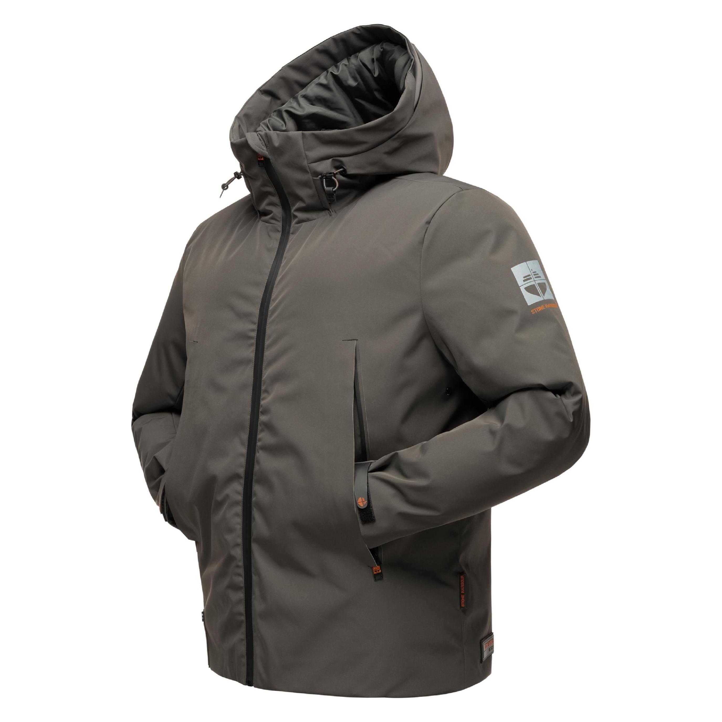 Stone Harbour, Herren, Winterjacken, Moagaa, Grau, (3XL)