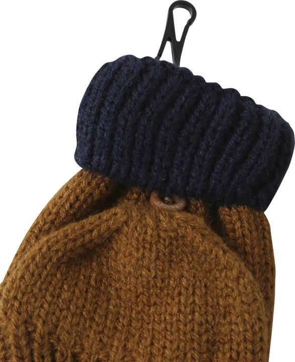 Actual product image Vertbaudet Set aus Mütze, Snood und Fäustlingen für Jungen, Zopfmuster (104, 116)