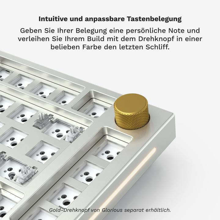 Produktbild Glorious PC Gaming Race GMMK Pro (Barebone, Kabelgebunden)