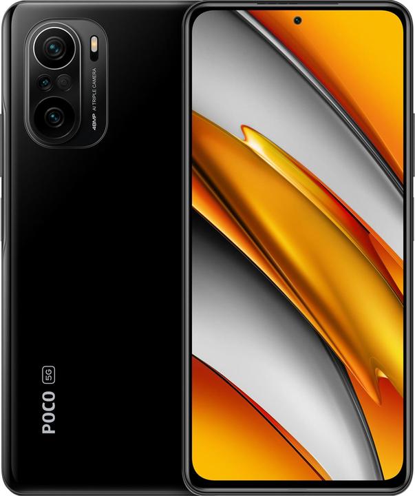 Xiaomi Poco F3 (256 GB, Night Black, 6.67", Dual SIM, 5G)
