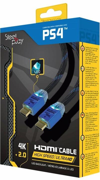 Produktbild Steelplay Highspeed HDMI mit Ethernetkabel (2 m)
