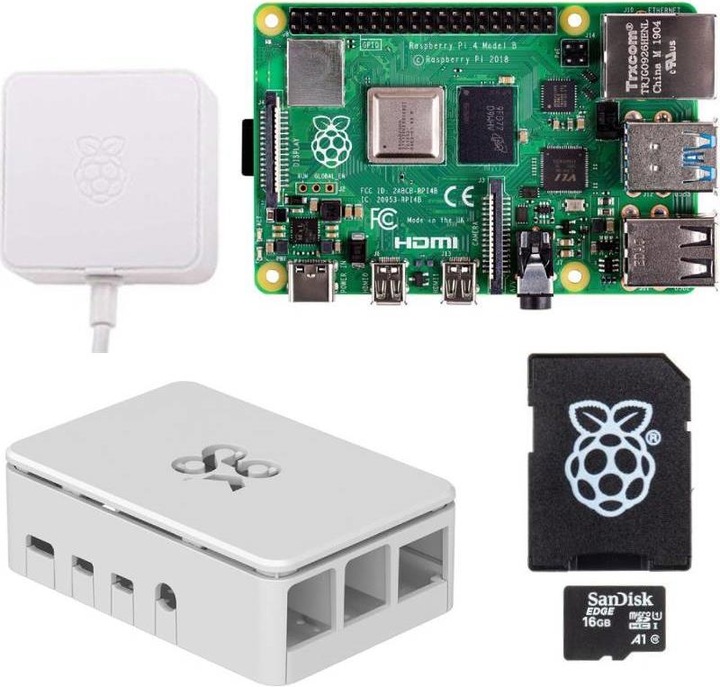Produktbild Raspberry Pi 4 2G Model B Full Starter Kit