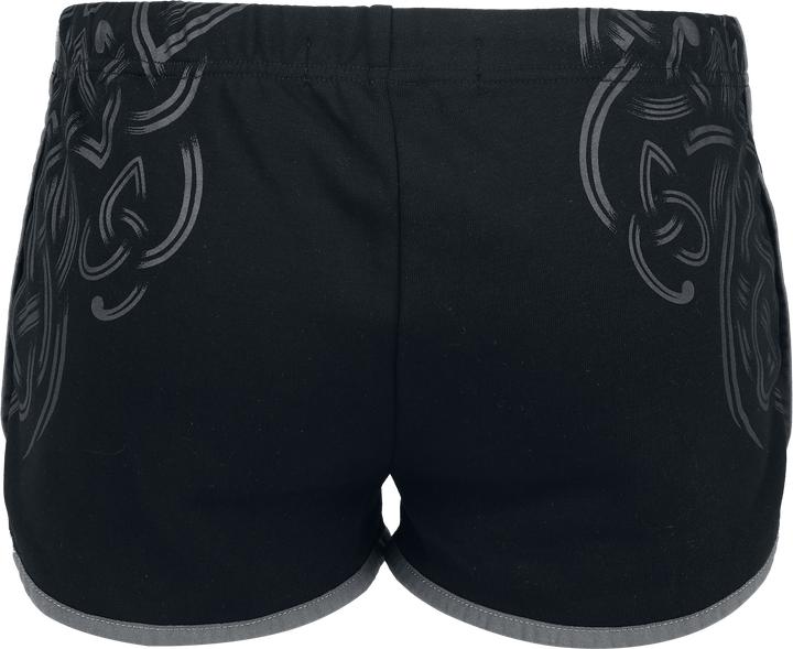 Image du produit Black Premium Shorts with Knot Print (L)