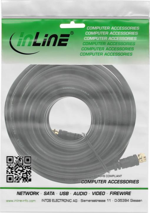 Immagine prodotto InLine Cavo di collegamento SAT (85 dB, Cavi antenna)