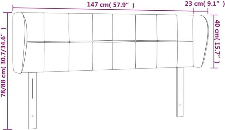 Immagine prodotto vidaXL Sherwynd (147 x 23 x 88 cm)