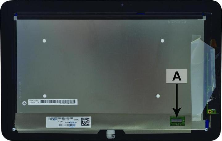 Produktbild Dell 10.1 LCD Screen, Touch Panel Assembly