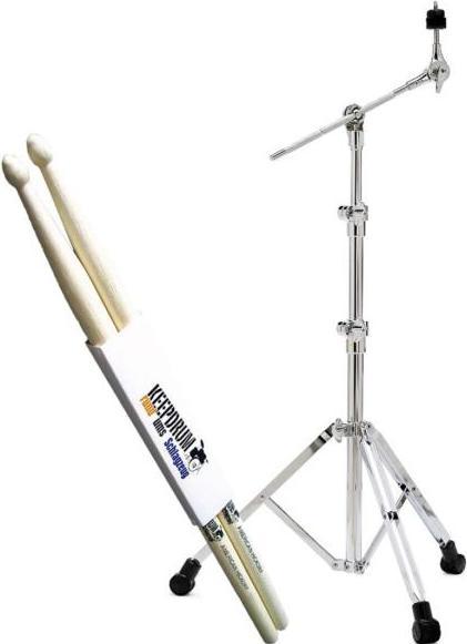 Actual product image Sonor MBS 4000 boom cymbal stand with drumsticks (Drum set)