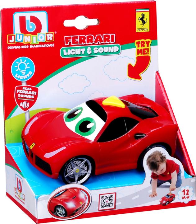 Actual product image BB Junior Ferrari Light and Sound 488 GTB