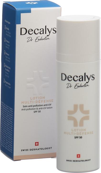 Produktbild Decalys Lotion multi defense SPF50 30ml (Sonnencreme Gesicht, SPF 50, 30 ml, 109 g)