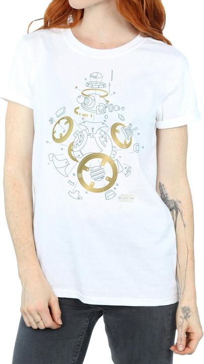 Immagine prodotto Star Wars The Last Jedi BB-8 Deconstructed Maglietta Ampia Donna (S)