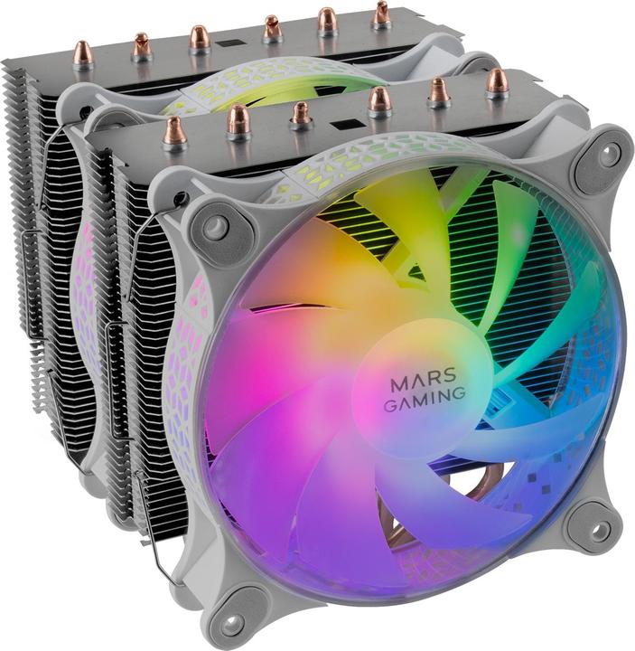 Mars Gaming Ventilateur Pour Processeur Mcpu-Xt RGB (Blanc) (145 mm)