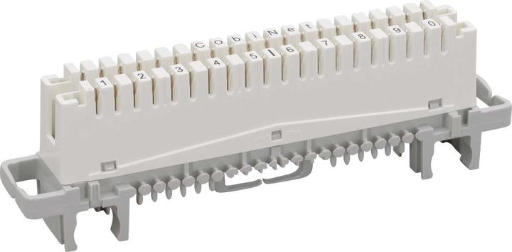 Produktbild Cobinet 112620 LSA-Trennleiste 2/10 zu 10DA o.Farbc. f.Profil-Rundstangen gross