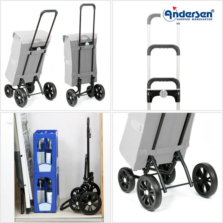 Image du produit Andersen Quattro Shopper Sofia chariot à provisions 58 cm
