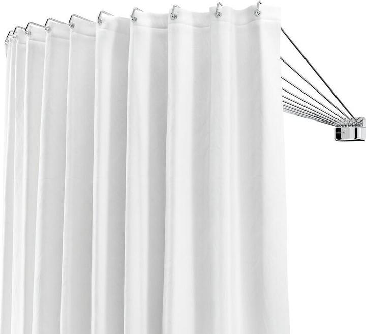 Sealskin Swing Shower curtain rail set Chrome