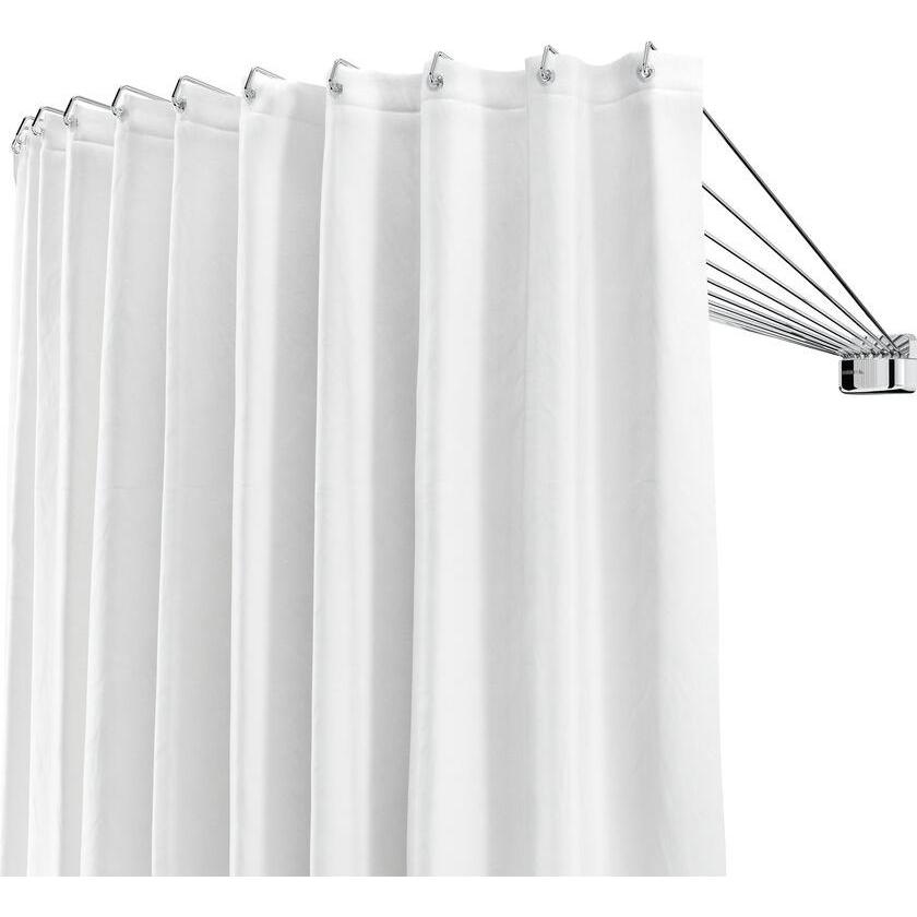 Sealskin, Bastone per tenda doccia, Swing Shower curtain rail set Chrome