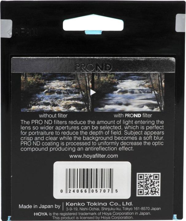 Produktbild Hoya Pro ND100 Filter (77 mm, ND- / Graufilter)