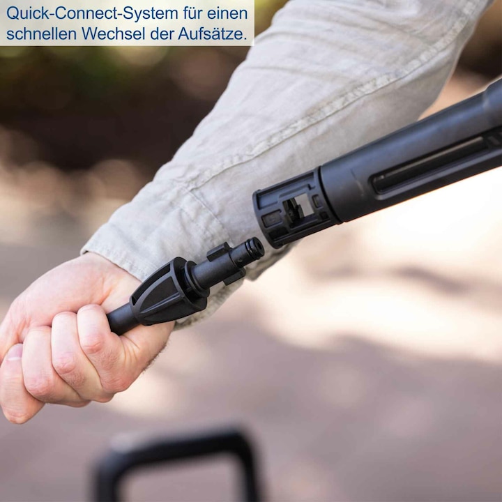 Actual product image Scheppach High pressure cleaner 1600W, 135 bar incl. Quick-Connect-System & accessories (Electrical connection)